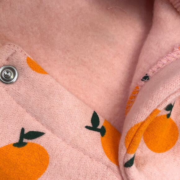 BABY GIRLS WINTER FRUIT PRINT ROMPER SIZE 6/12M - Picture 3 of 3